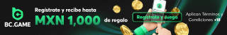 BC.GAME: paquete de bienvenida de hasta MXN 60,000 y bono del 100% en el primer depósito hasta MXN 15,000. Solo +18; aplican términos y condiciones.